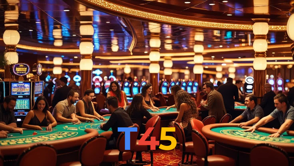 Ação e Adrenalina no T45: Jogos de Cassino e Apostas Esportivas